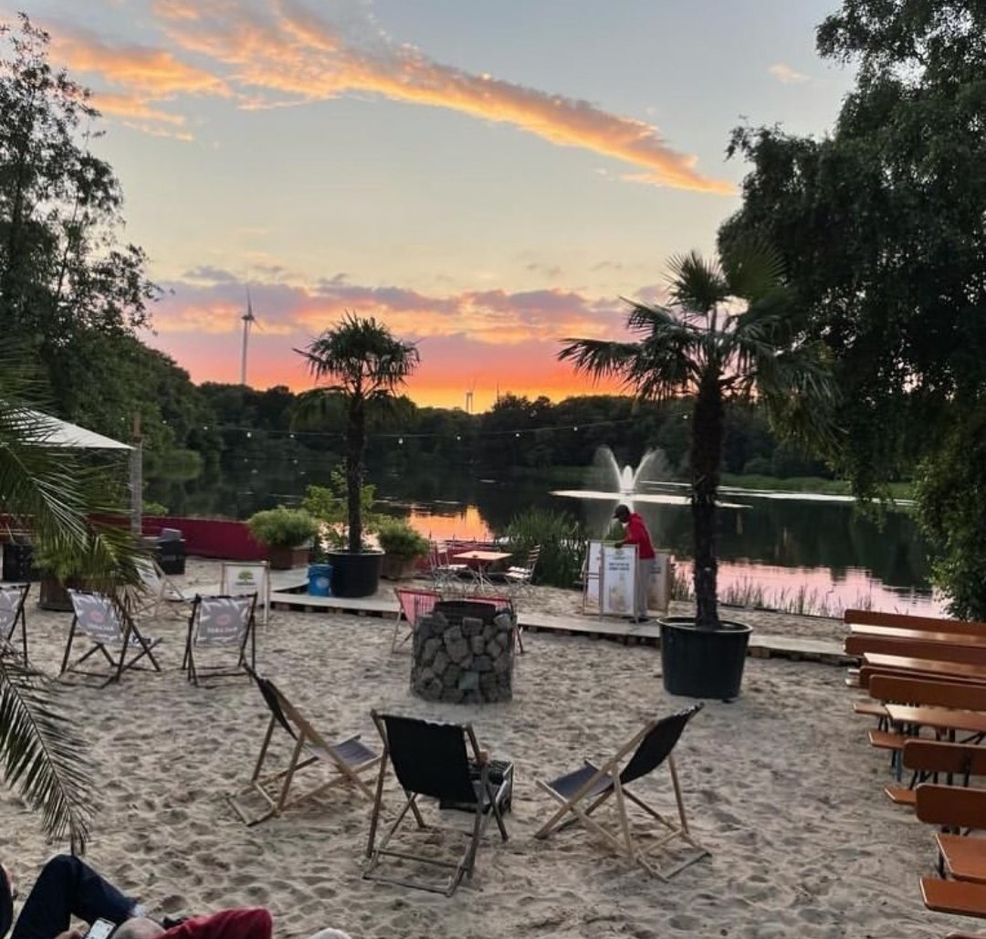 Sonnenuntergang am See